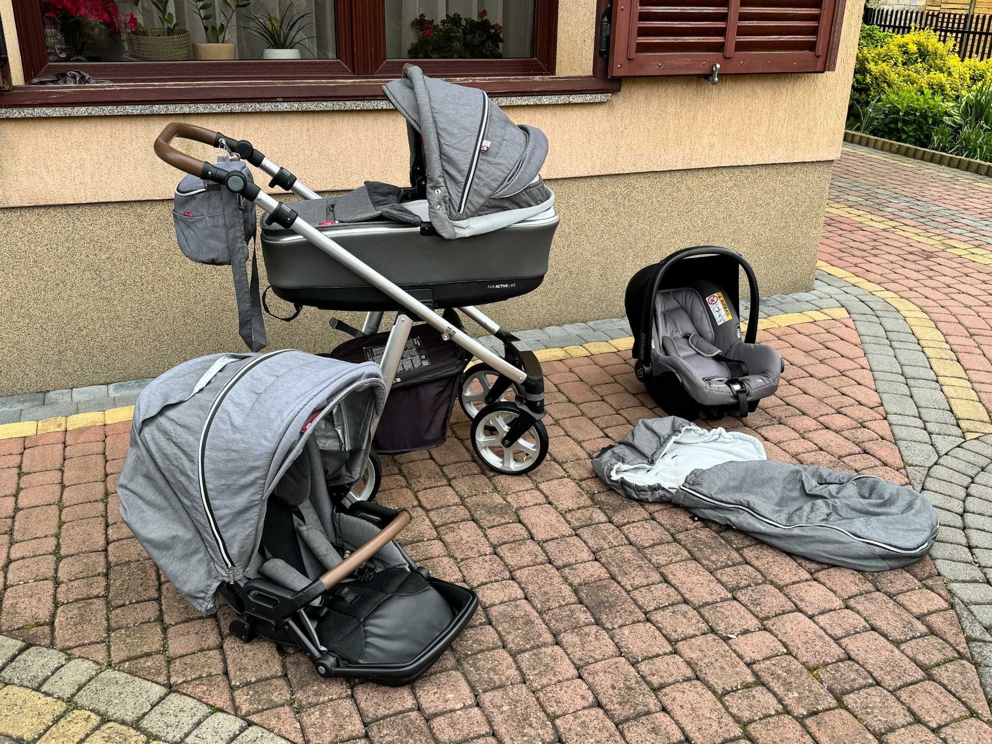 Wózek 3w1 Espiro Next Manhattan + Maxi Cosi