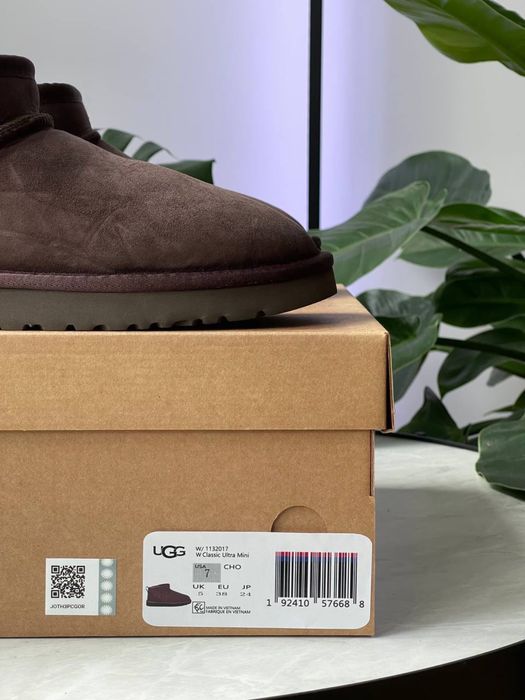 Уггі Ugg Classic Ultra Mini Brown (36-41)