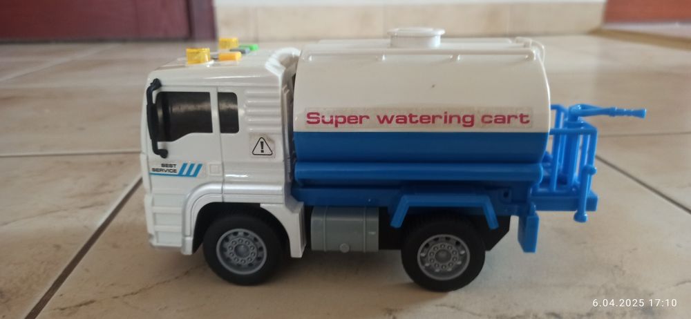 Śmieciarka + cysterna