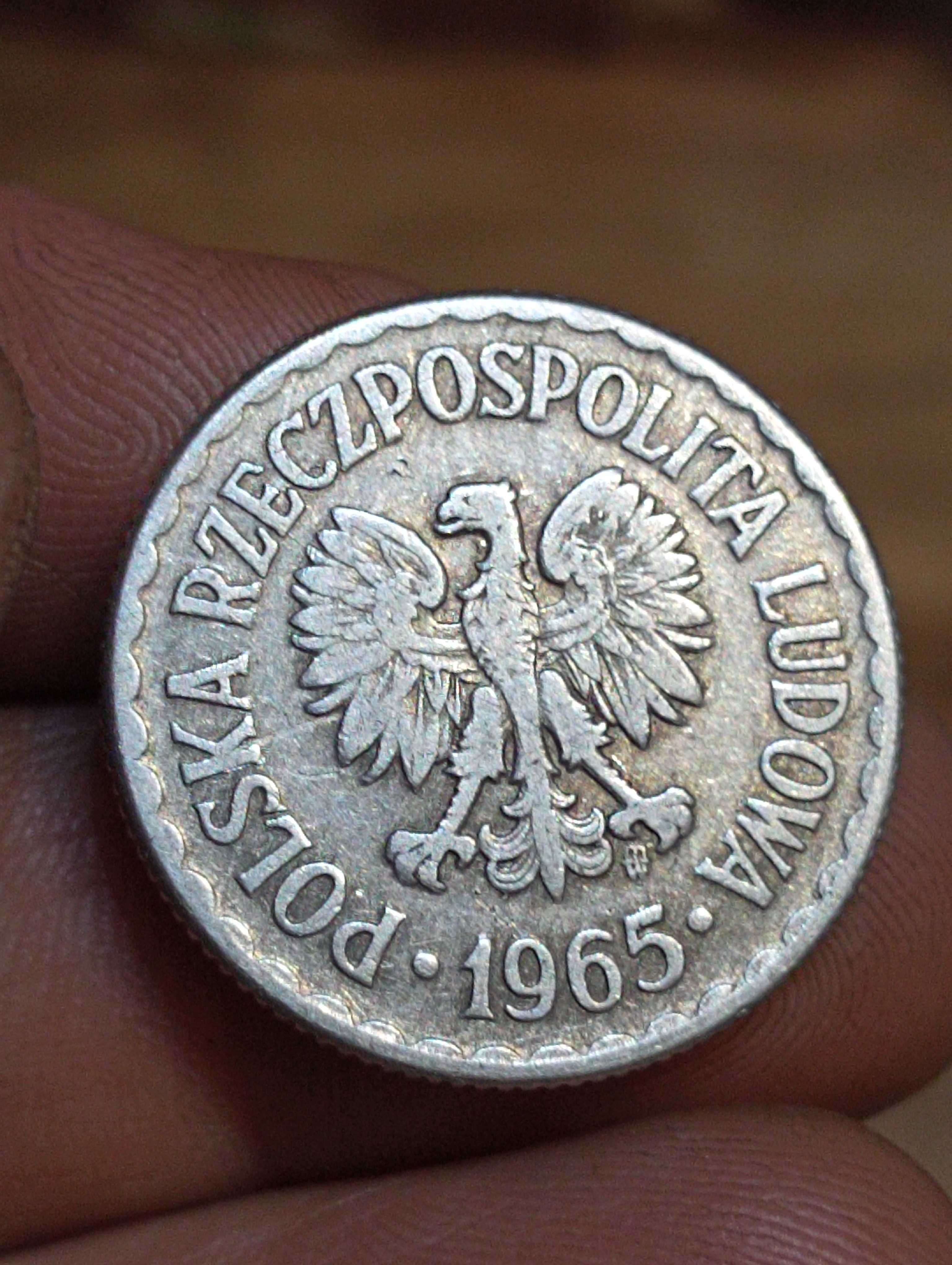 Sprzedam monete 1 zloty 1965 rok zzm
