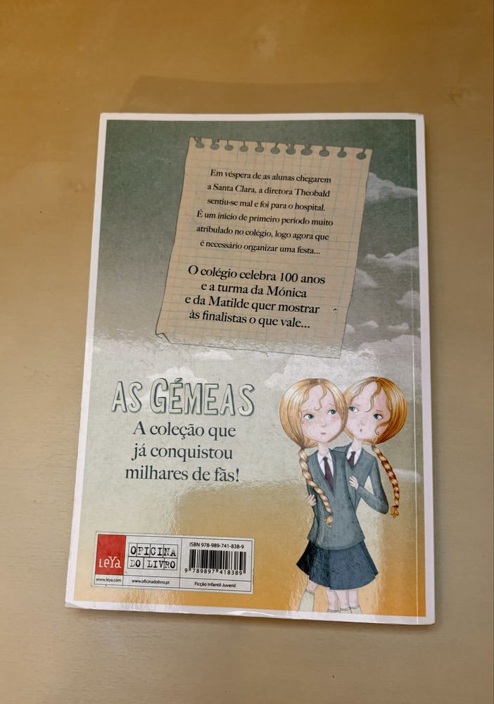 Livro “As gémeas” de Enid Blyton em muito bom estado
