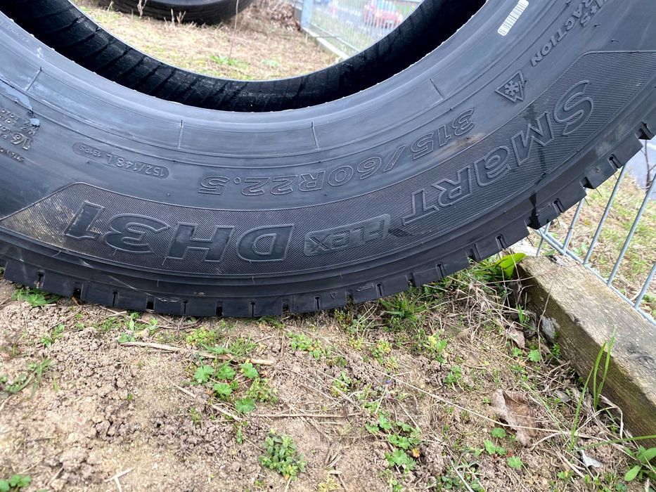 Opona 315/60R22.5 HANKOOK SmartFlex DH31 M+S 100% BIEŻNIKA