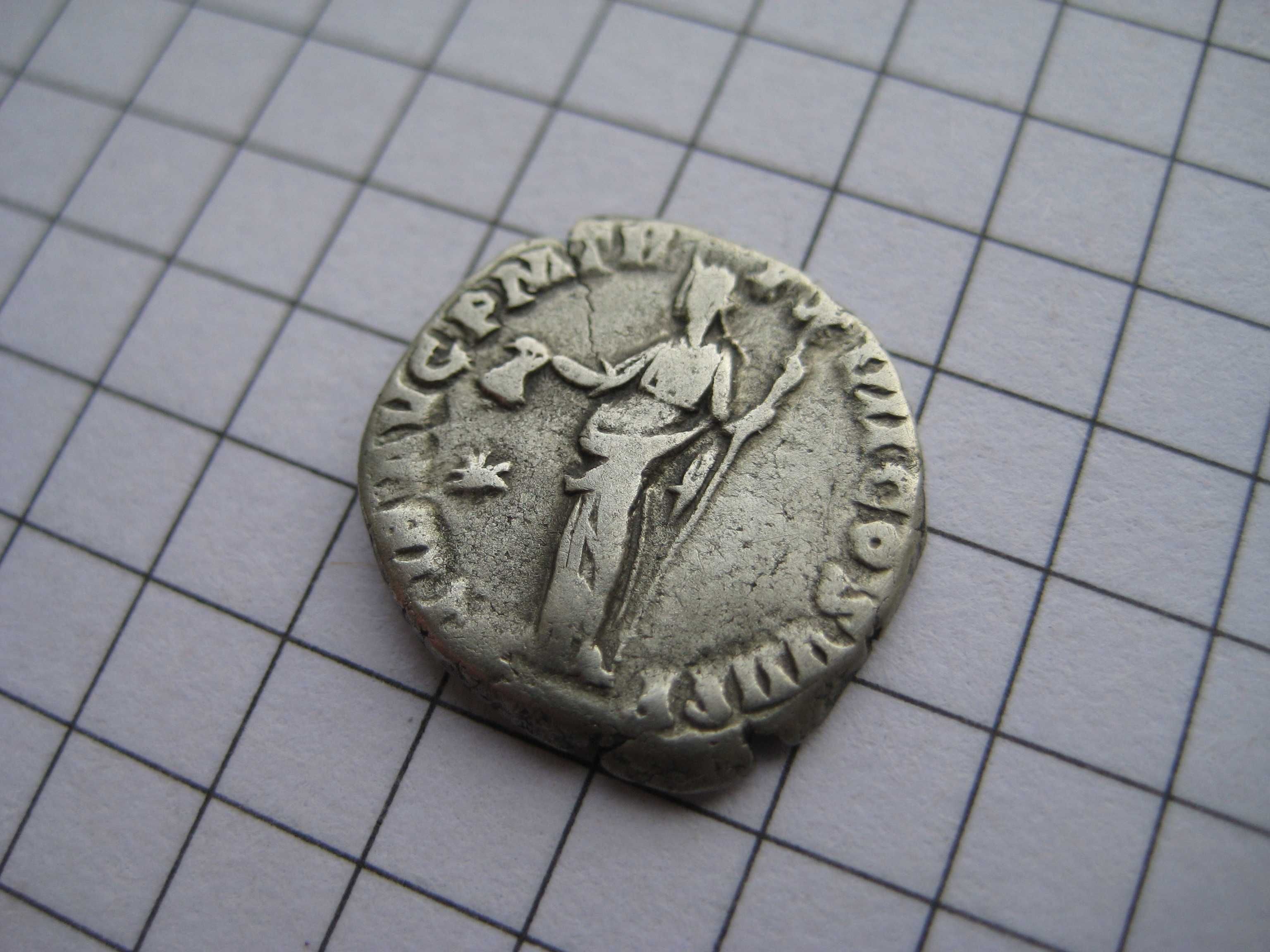 Оригiнальний подарунок - монeта Риму, колекційний денарій