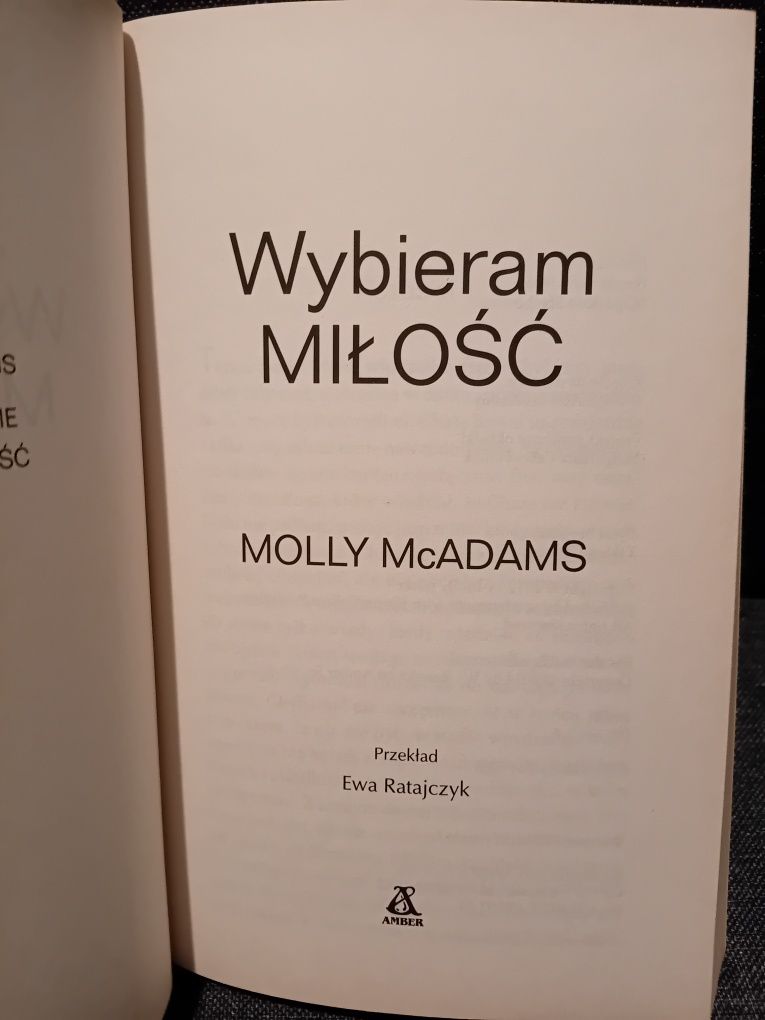 Wybieram miłość Molly McAdams
