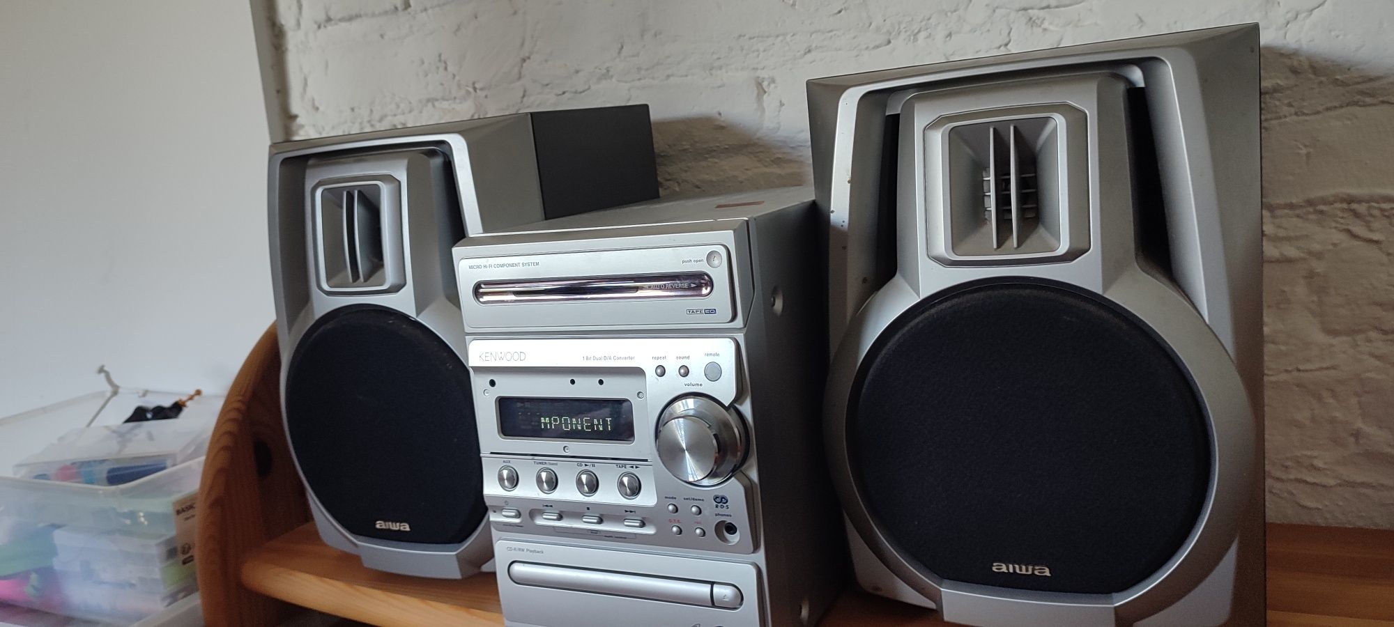 Mini wieża Kenwood RXD-M65V Kolumny AIWA