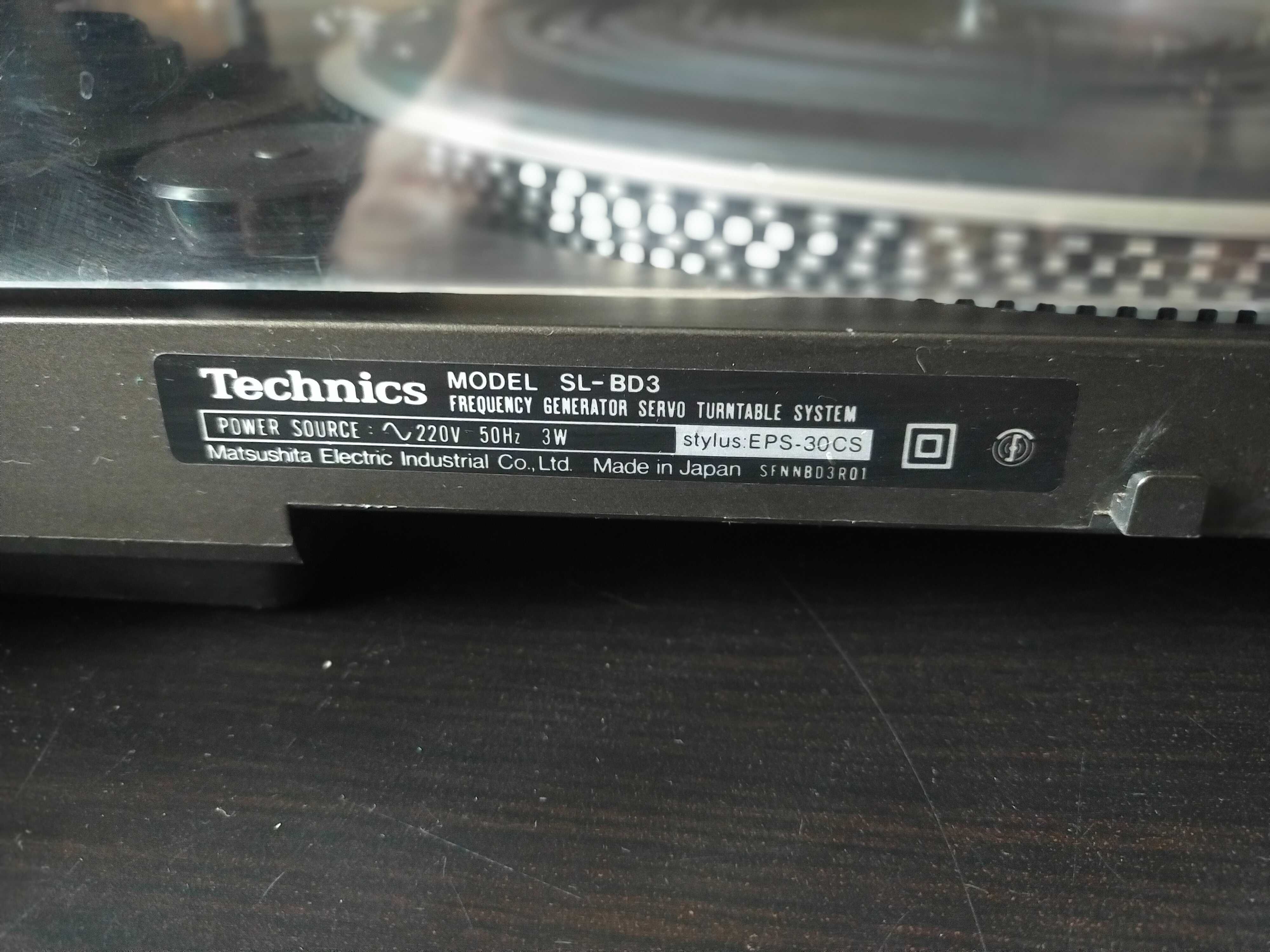 TECHNICS SL BD 3  Poszukiwany gramofon Belt Drive Automat