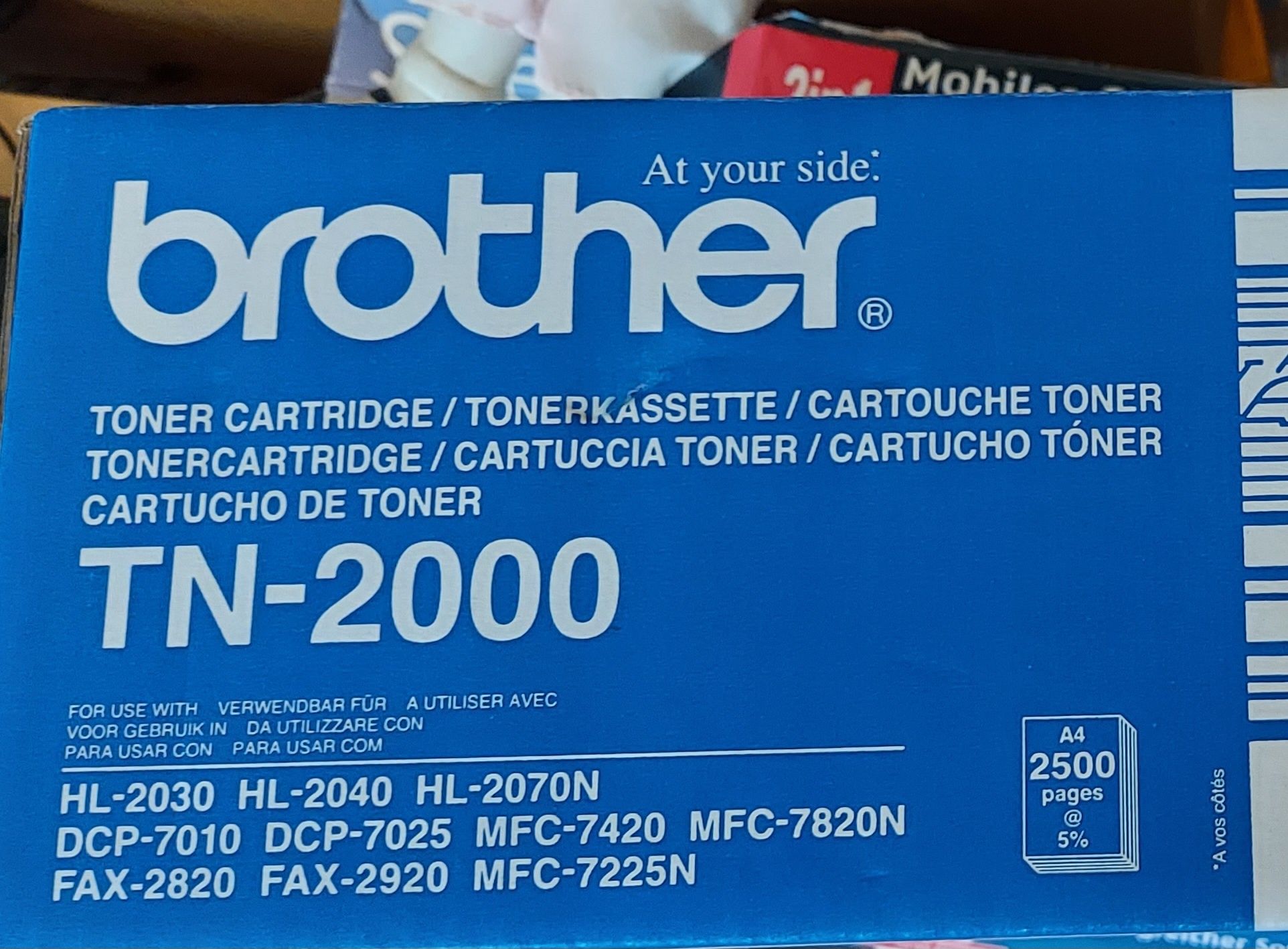 Brother TN-2000 (TN2000) oryginalny toner 2 sztuki