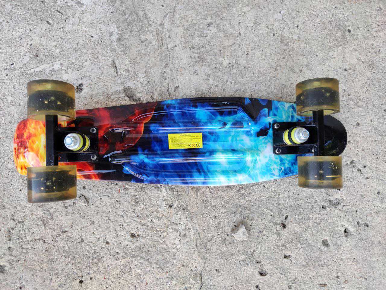 Скейт Penny Board Вогонь і Лід