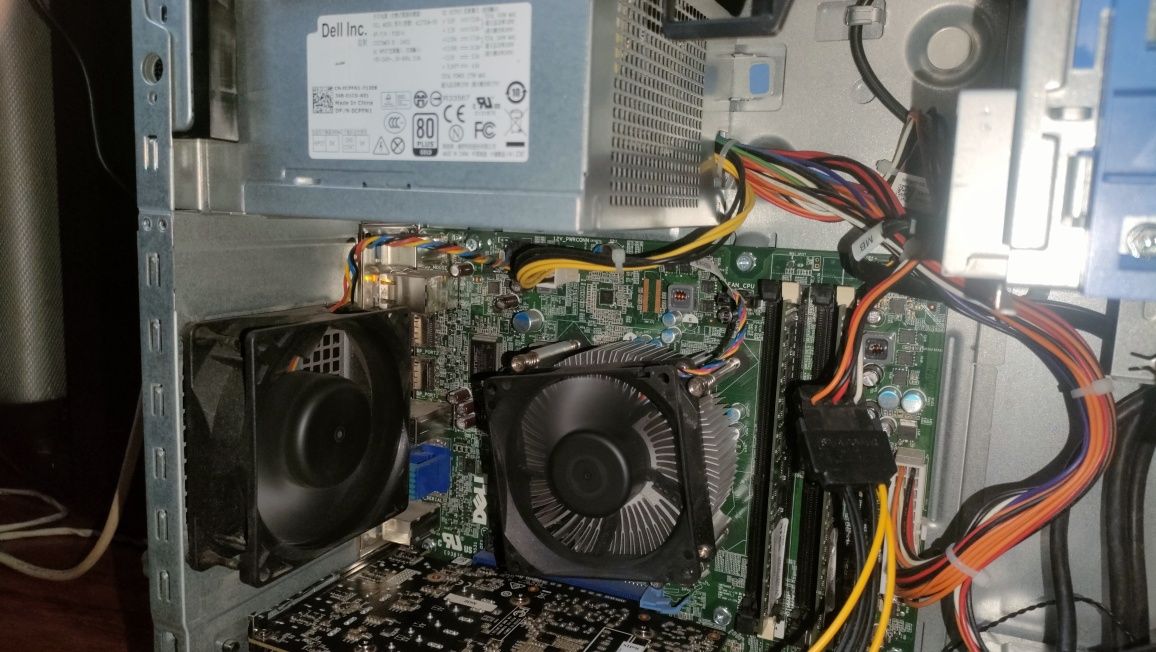 PC GRY DELL I7 4/8 16GB SSD HDD 1TB GTX1060 Win11