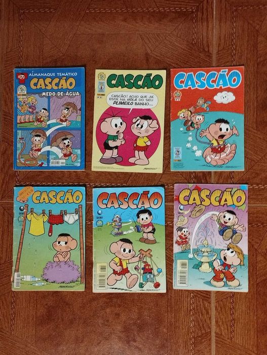 BD Revistas Mónica, Cebolinha, Cascão, Magali e Chico Bento