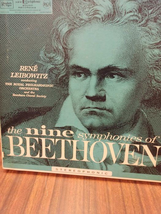 The Nine Symphonies of Beethoven Boxed Set 7 Vinyl Albums
