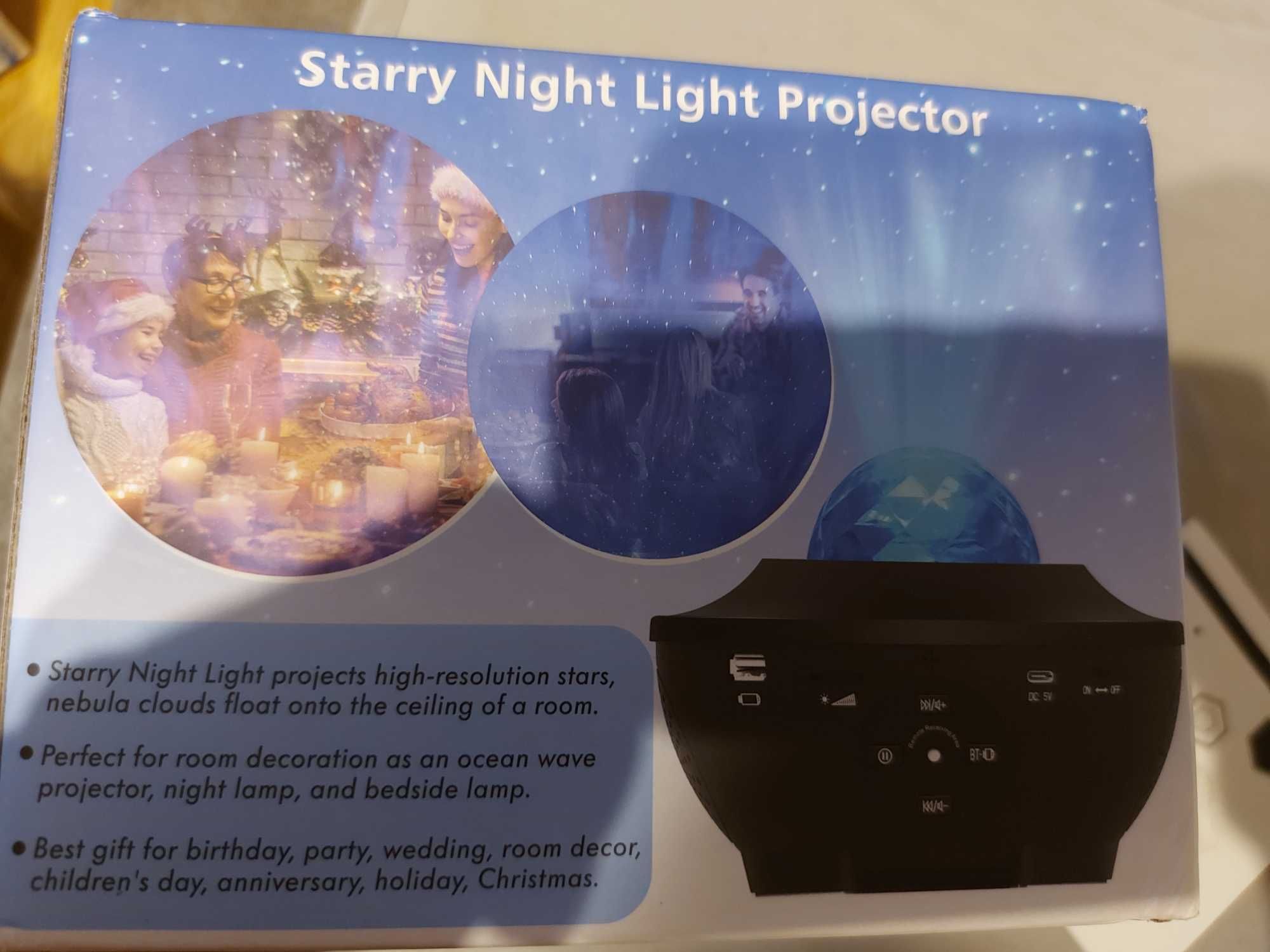 Galaxy Projector. Wbudowany głośnik Bluetooth