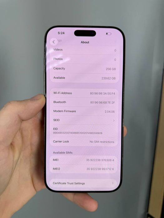 Продам айфон 16 про макс