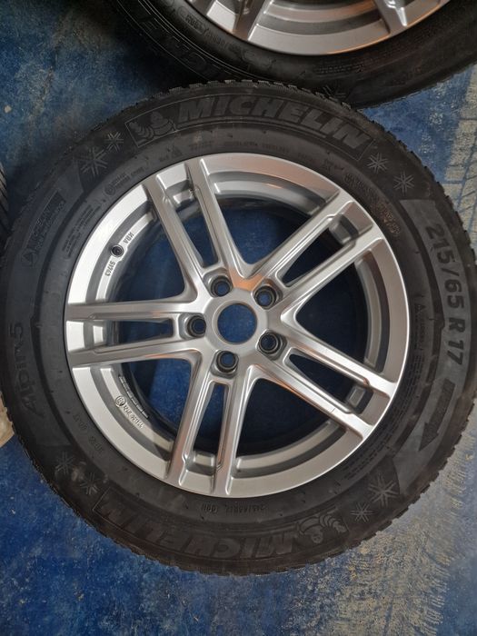 Koła alufelgi Dezent 17" + Opony zimowe Michelin Alpin 5. 7,5 mm!!