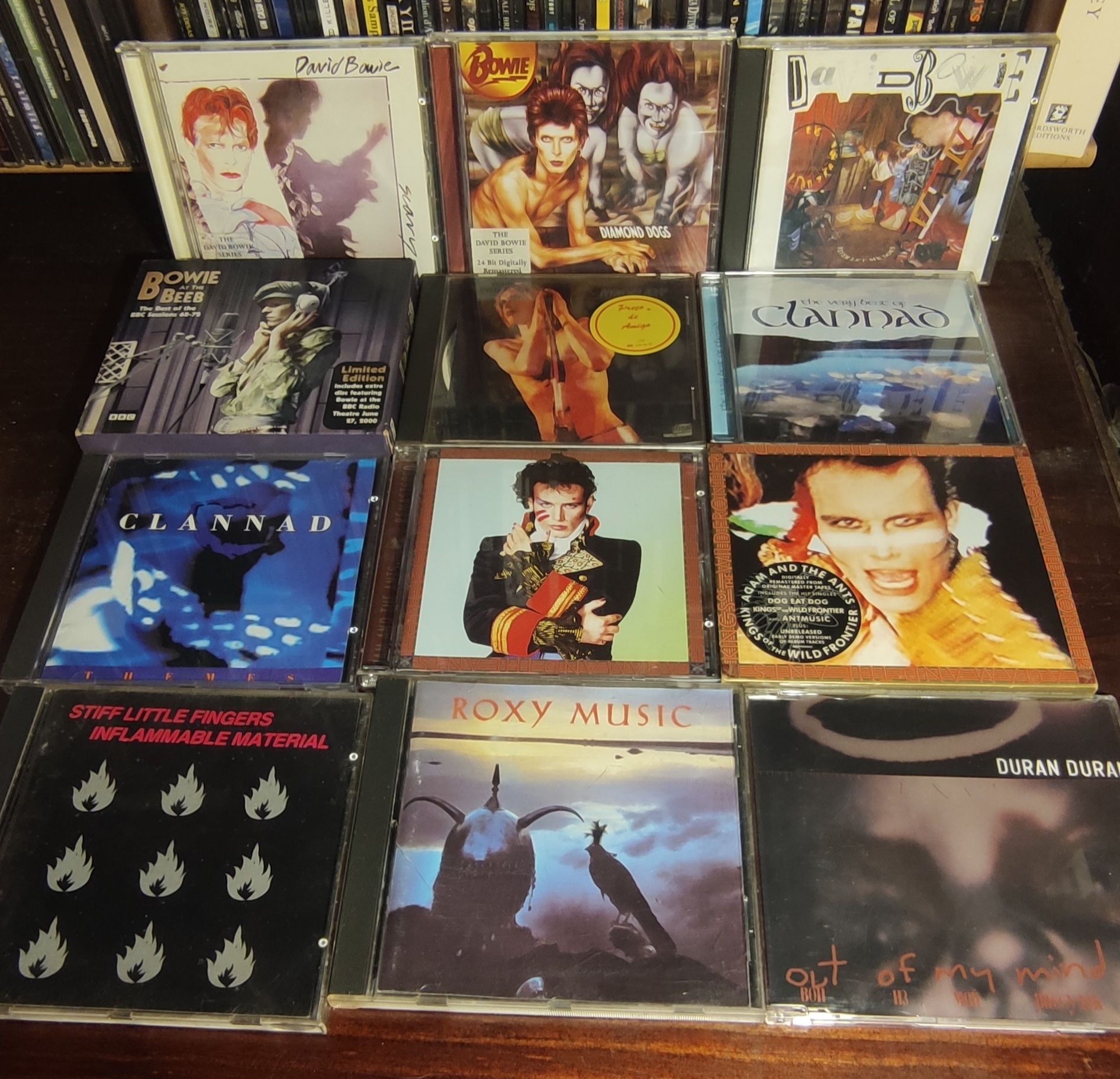 Vários CDs Pop Rock Alternativa Muse Killers Bowie REM Pink Floyd