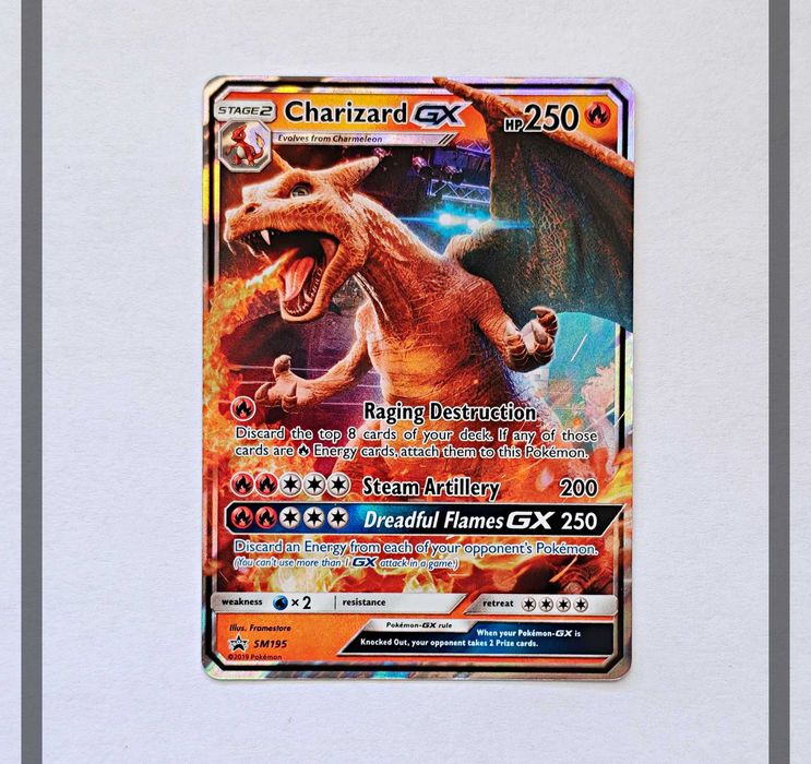 Charizard Gx SM195 Promo Pokemon ENG-NM