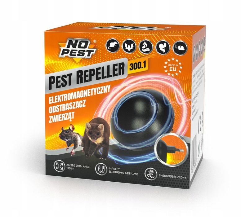 ELEKTRO!! Najmocniejszy odstraszacz kun lisow szczurow