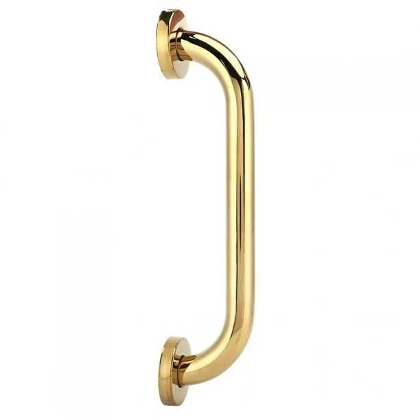 Uchwyt łazienkowy prosty poręcz pod prysznic do wanny złoty 40cm