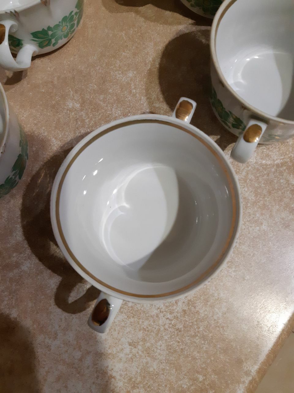 Чашки - бульонницы времён СССР Киев посуда