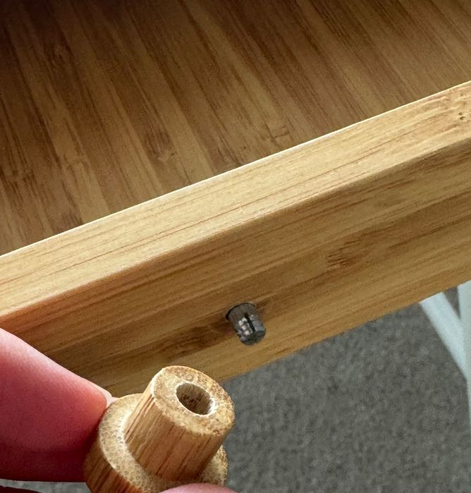 Biurko Ikea Lillasen bambusowe - Odbiór osobisty