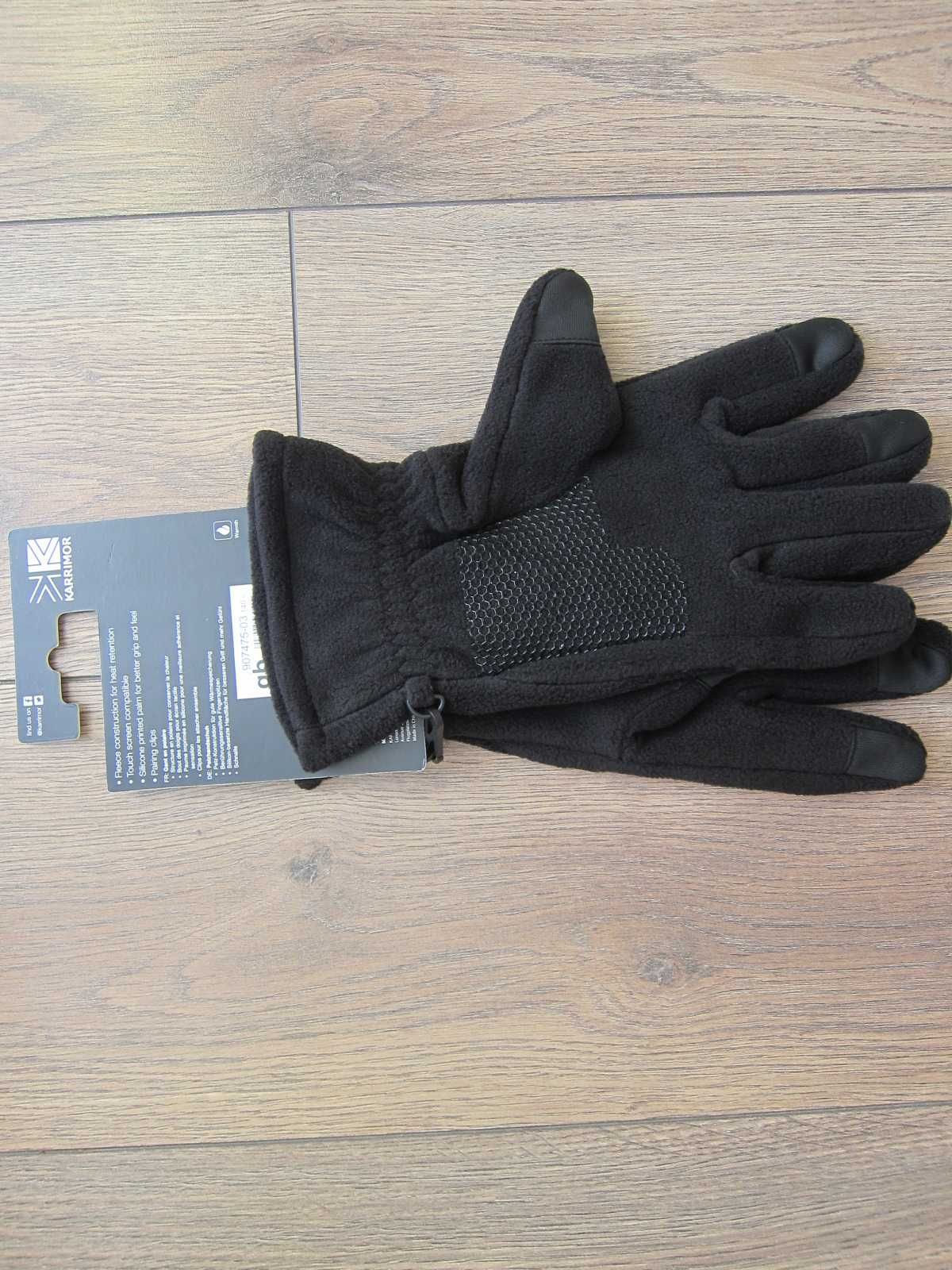 Перчатки зимние мужские Karrimor, флис,  сенсорные пальцы, оригинал