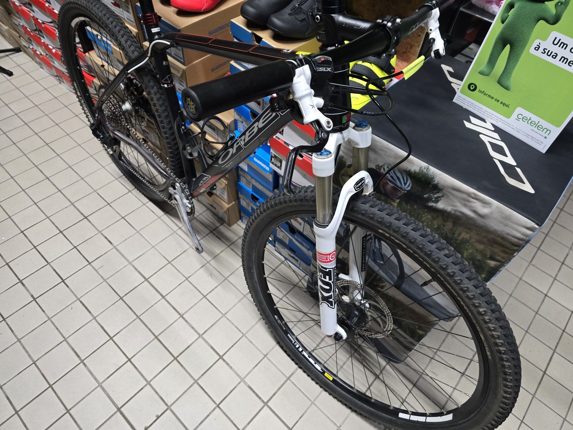 Orbea alma 29 L com fox