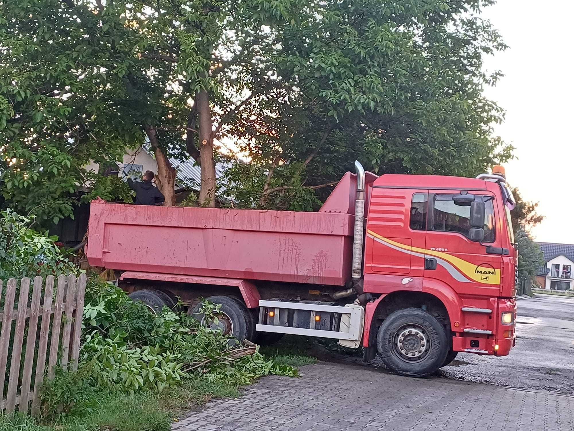 Prace ziemne, koparko ładowarka