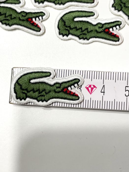 Naszywki Prasowanki krokodyl Lacoste 10 sztuk