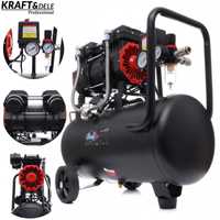 KRAFT&DELE Kompresor Bezolejowy Sprężarka 24l 1390w 8bar 2800rpm/min