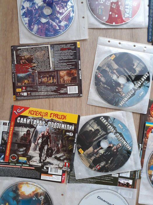 cd dvd диски с играми stalker в тылу врага продажа одним лотом 600 грн