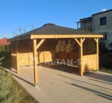 Altany, altanki, wiaty, altana ogrodowa BALBINA 4x4m PRODUCENT