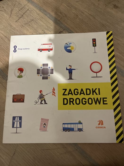 Książka dla dzieci znaki drogowe
