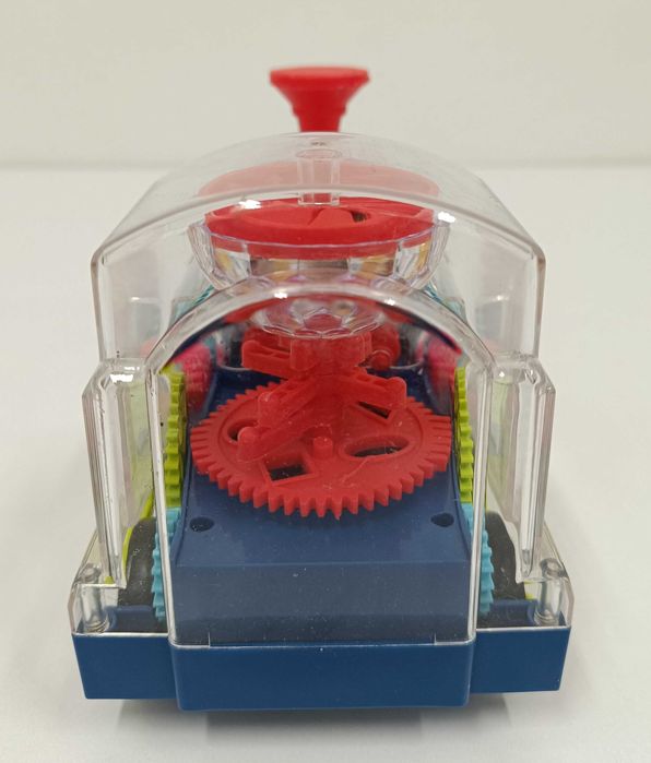 Lokomotywa Interaktywna Przezroczysta Pociąg Jeździ Gra Świeci