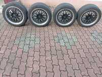 Koła Opona Felgi Racing czarne BMW 3 E90 E91 225/45ZR17