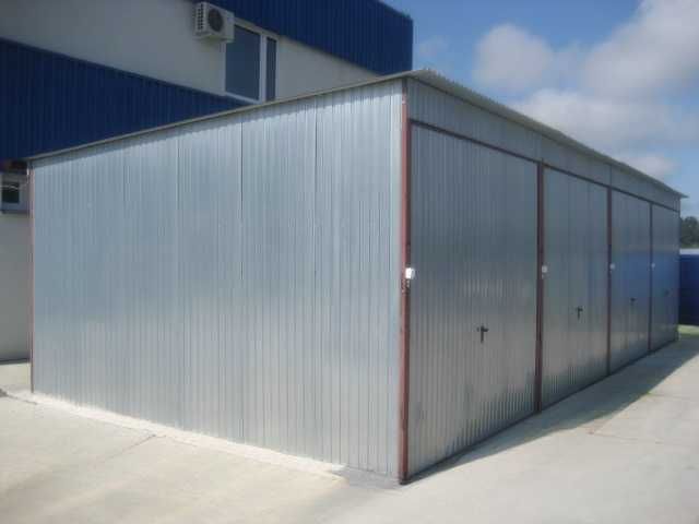 Garaże blaszane , Lekkie hale stalowe , wiaty śmietnikowe