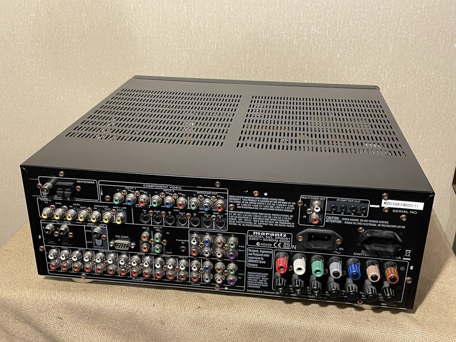 Транзисторный 7-и канальный AV-ресивер MARANTZ ZR6001 (7х95Вт/14кг)