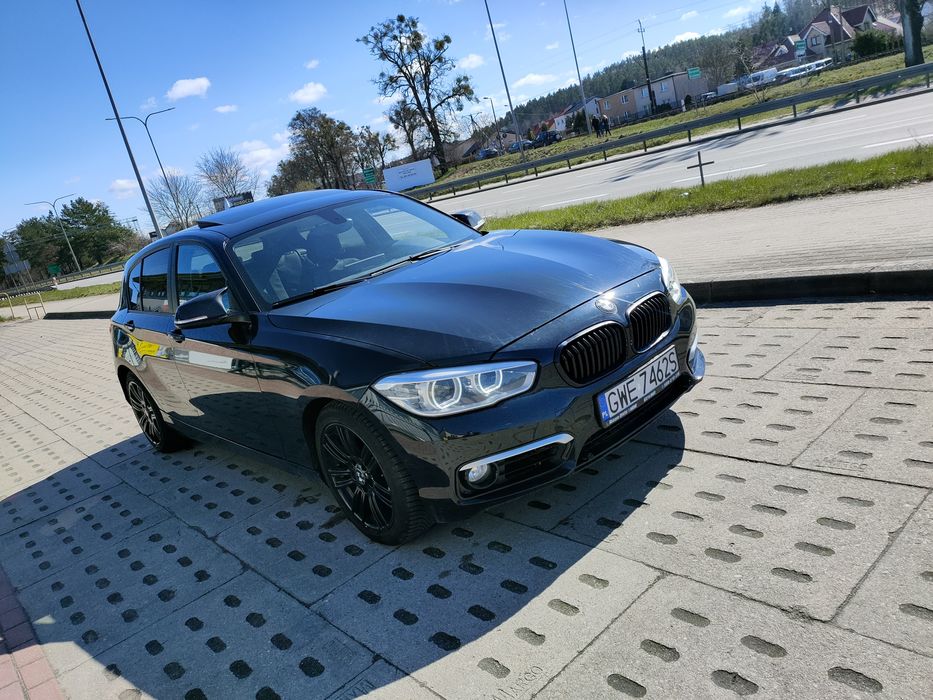 BMW f20 116d bogata wersja, piękny stan, skóry duża navi, LED, zamiana