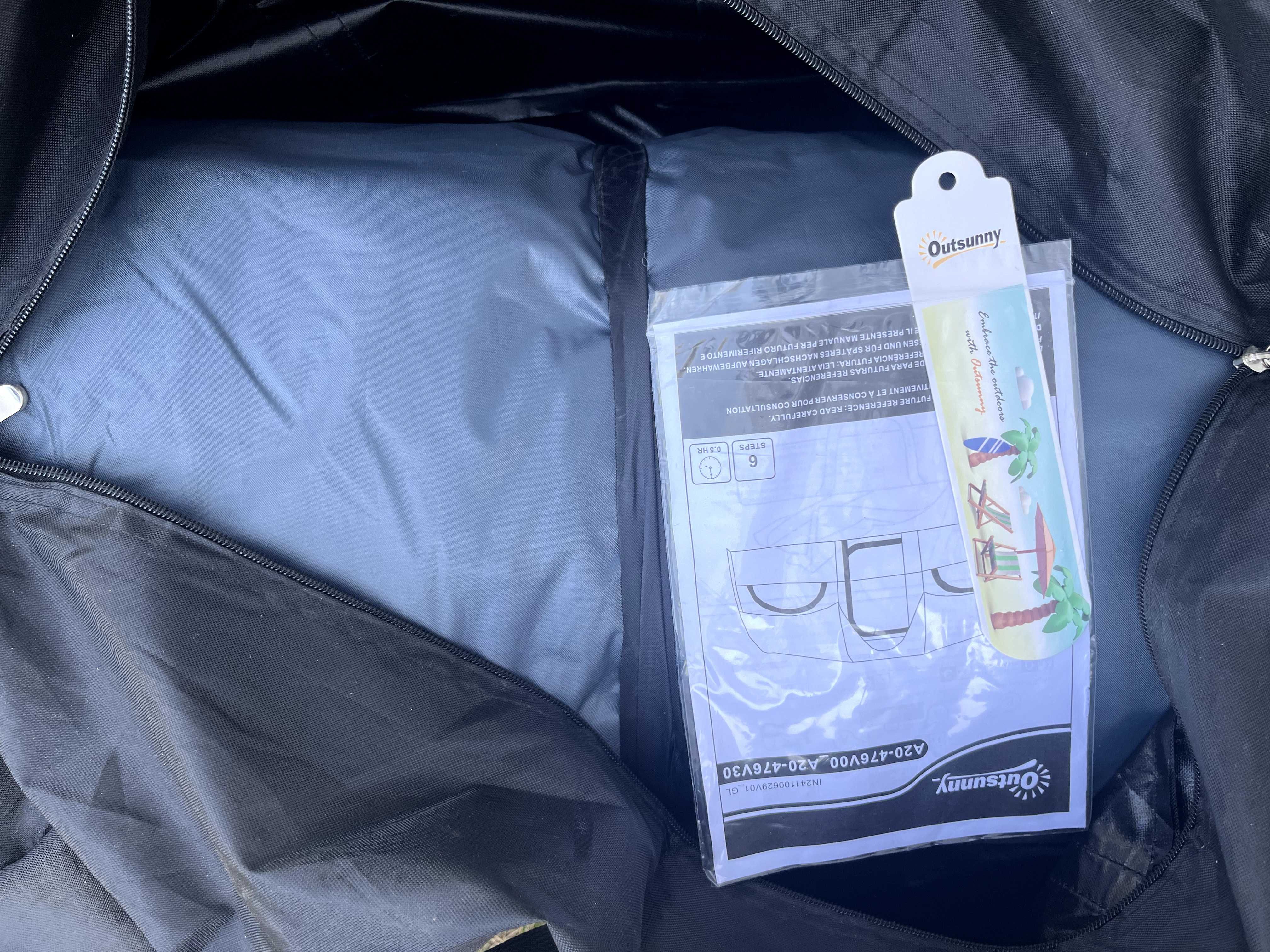 Tenda Campismo Outsunny 4-6 pessoas