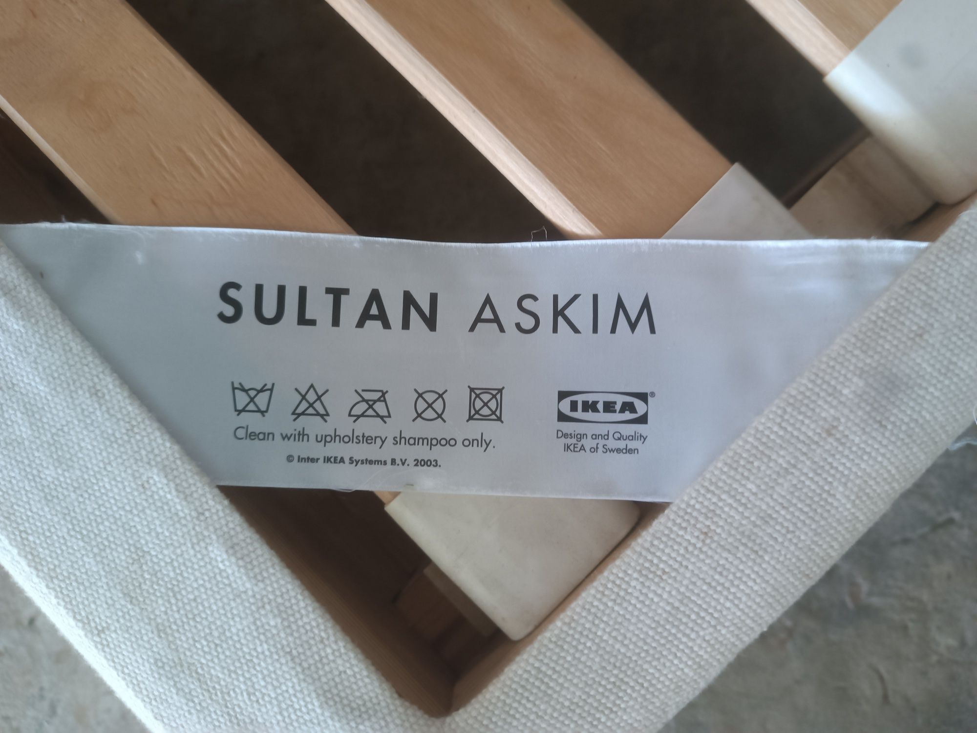 Estrado cama de casal queen size