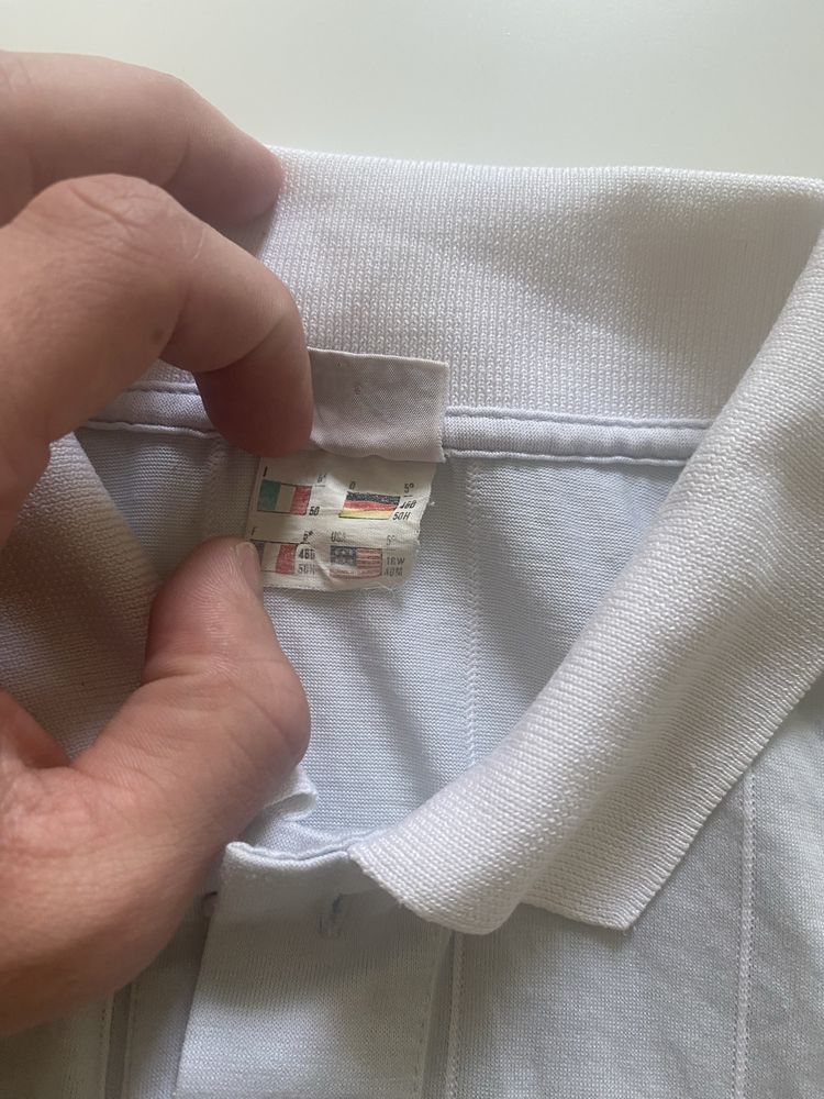 Jasnoszara koszulka Ellesse