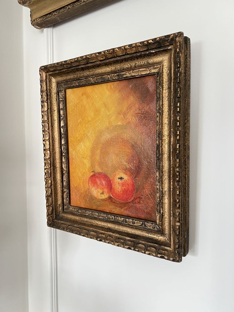 Stary obraz olejny angielski ok 1930 olej Sotheby’s aukcyjny