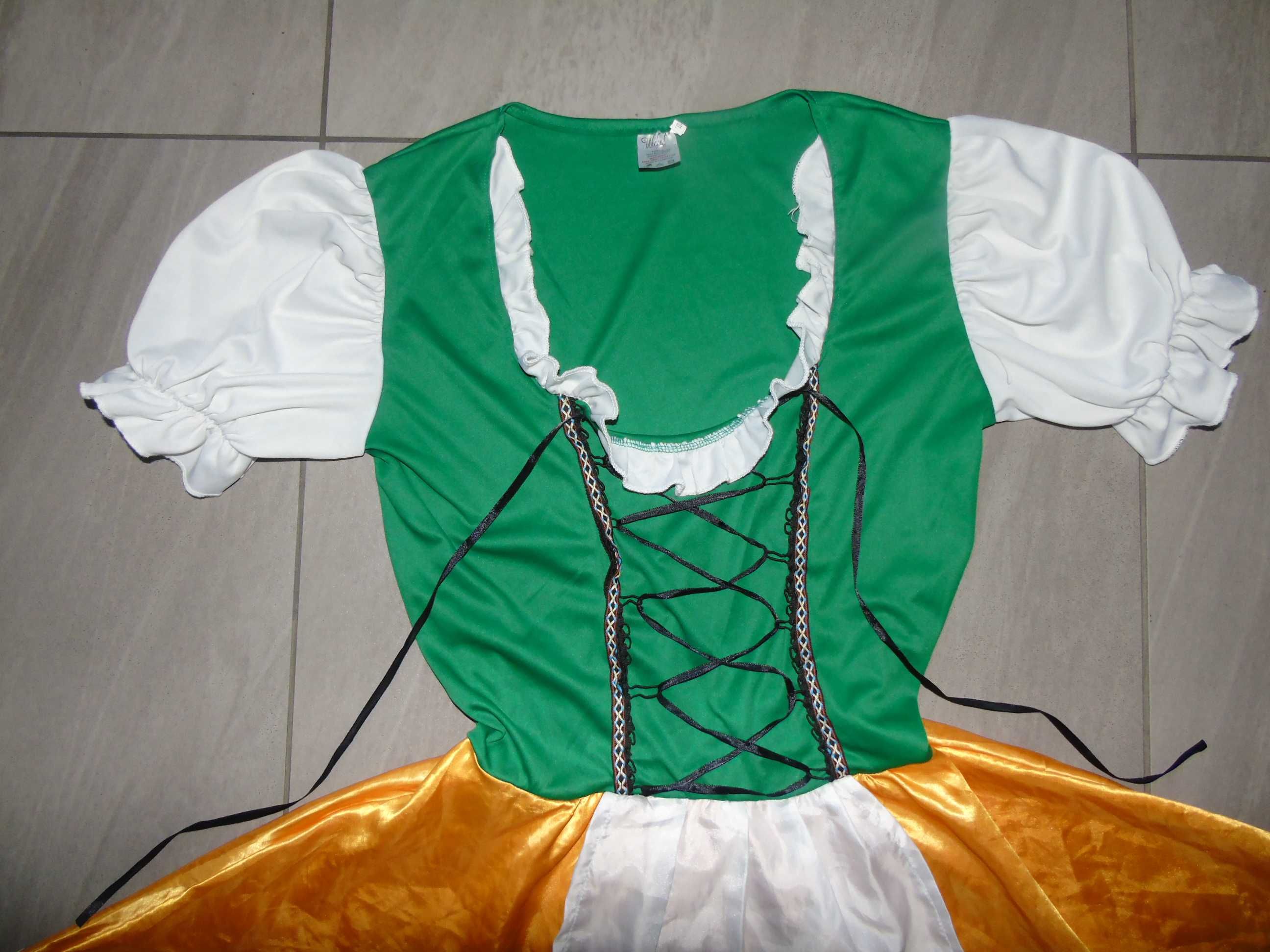 strój bawarski sukienka na Oktoberfest  L dla dorosłych