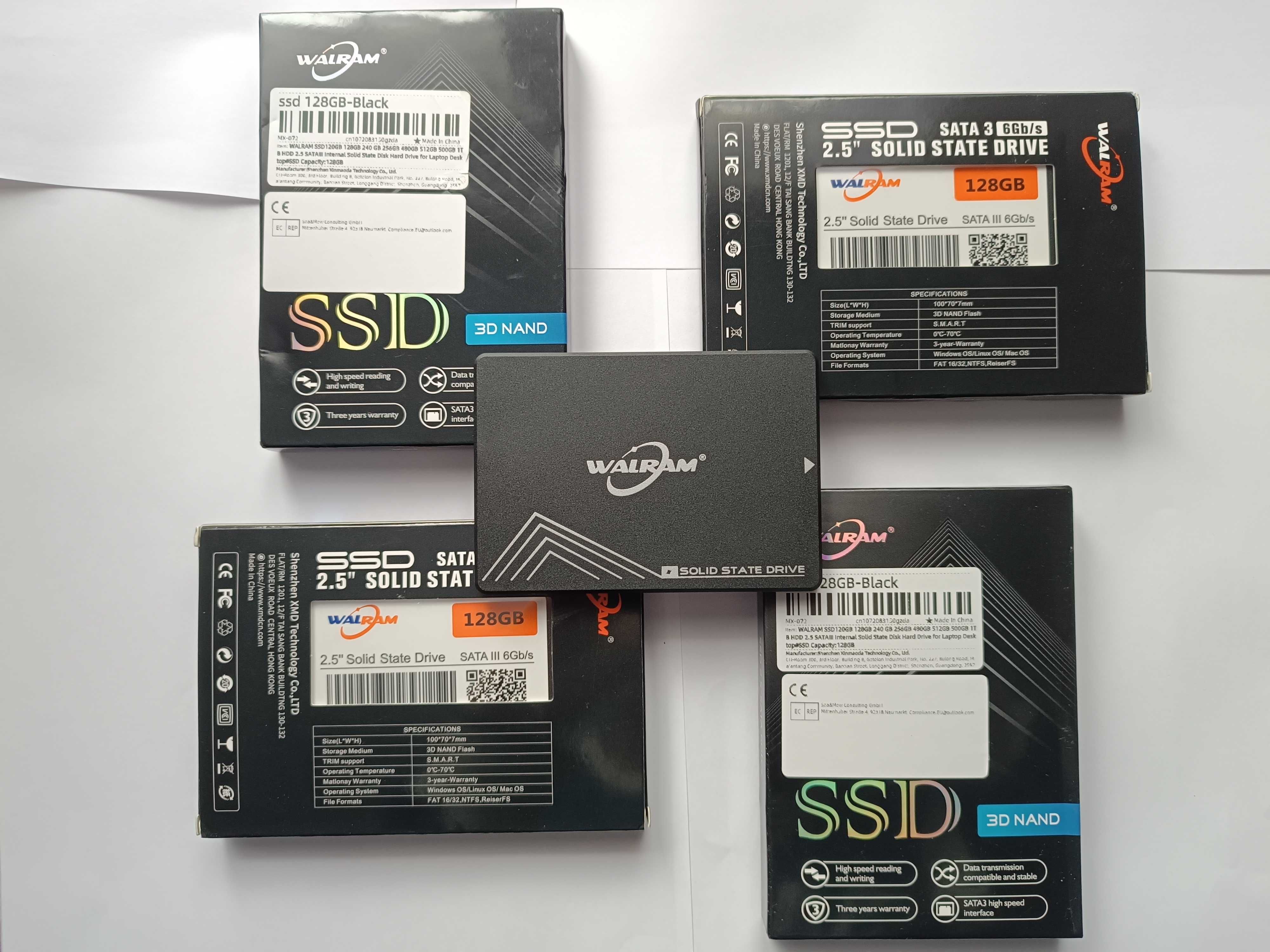 SSD sata 64-512 ГБ M.2 ngff nvme