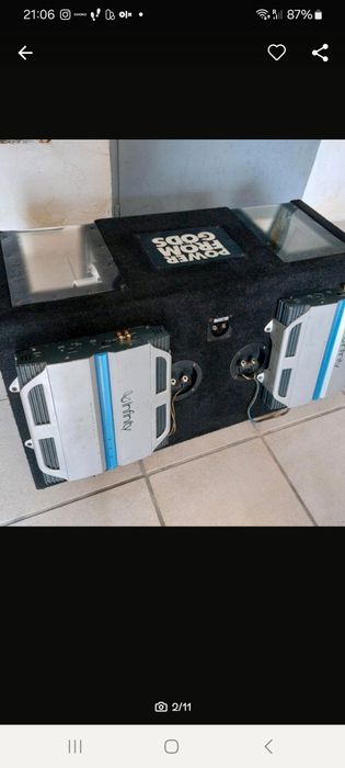 Hifonics car audio set! Zeus!