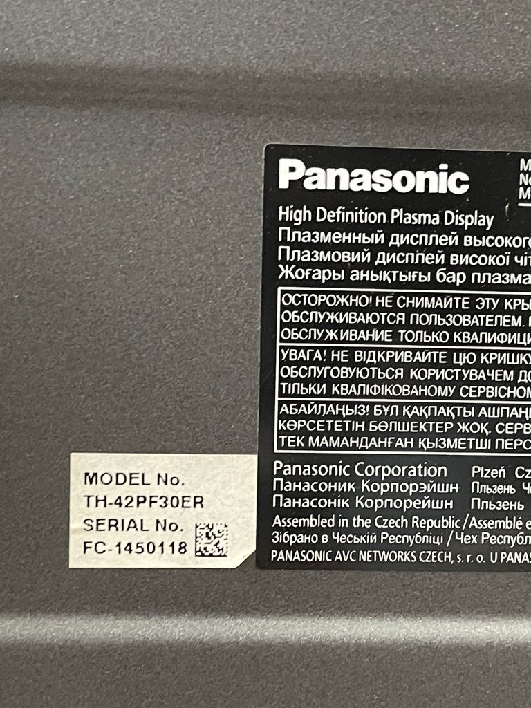 Monitor Panasonic