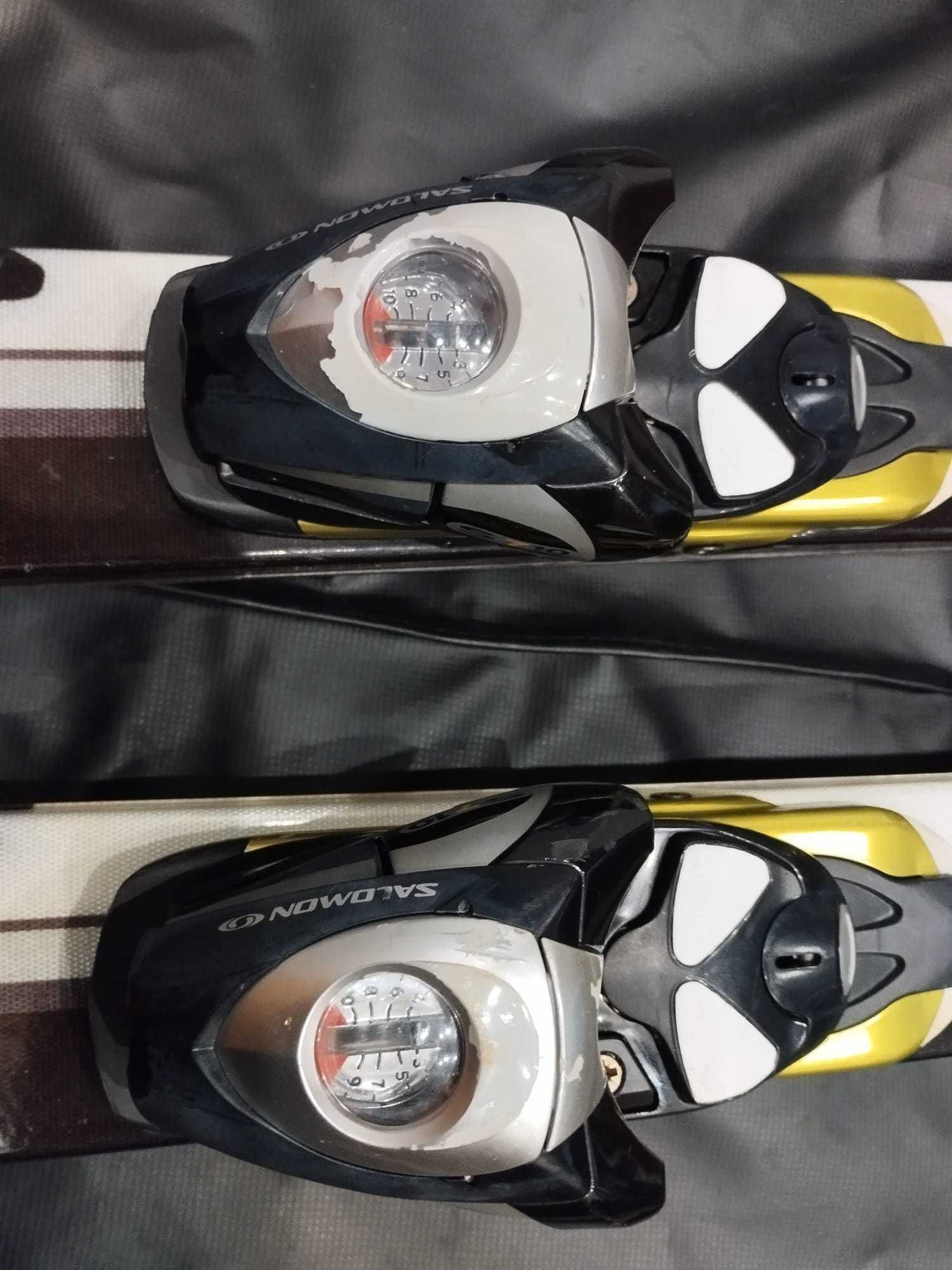2 Pares de Skis de pista com fixações