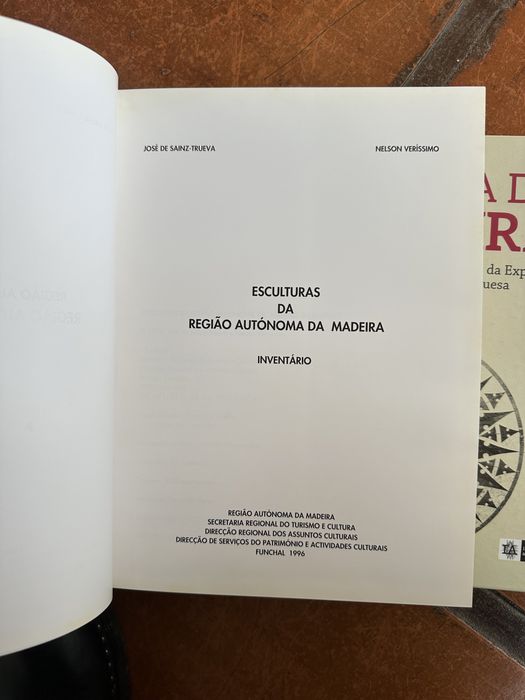 livro José de Sainz-Trueva e Nelson Verissimo - esculturas da Região Autónoma da madeira - inventário