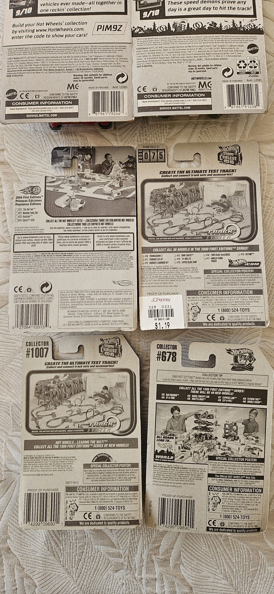 Hot wheels zestaw mix
