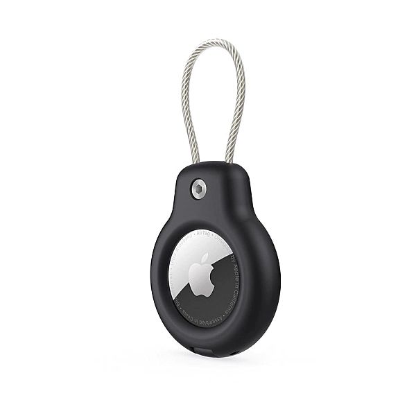 Tech-Protect Rough Vein 2-Pack Apple Airtag Black
