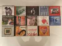 14 CD com compilações de sucessos musicais românticos